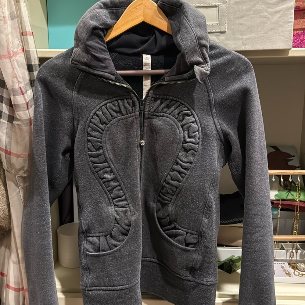 Lululemon sparkly scuba jacket